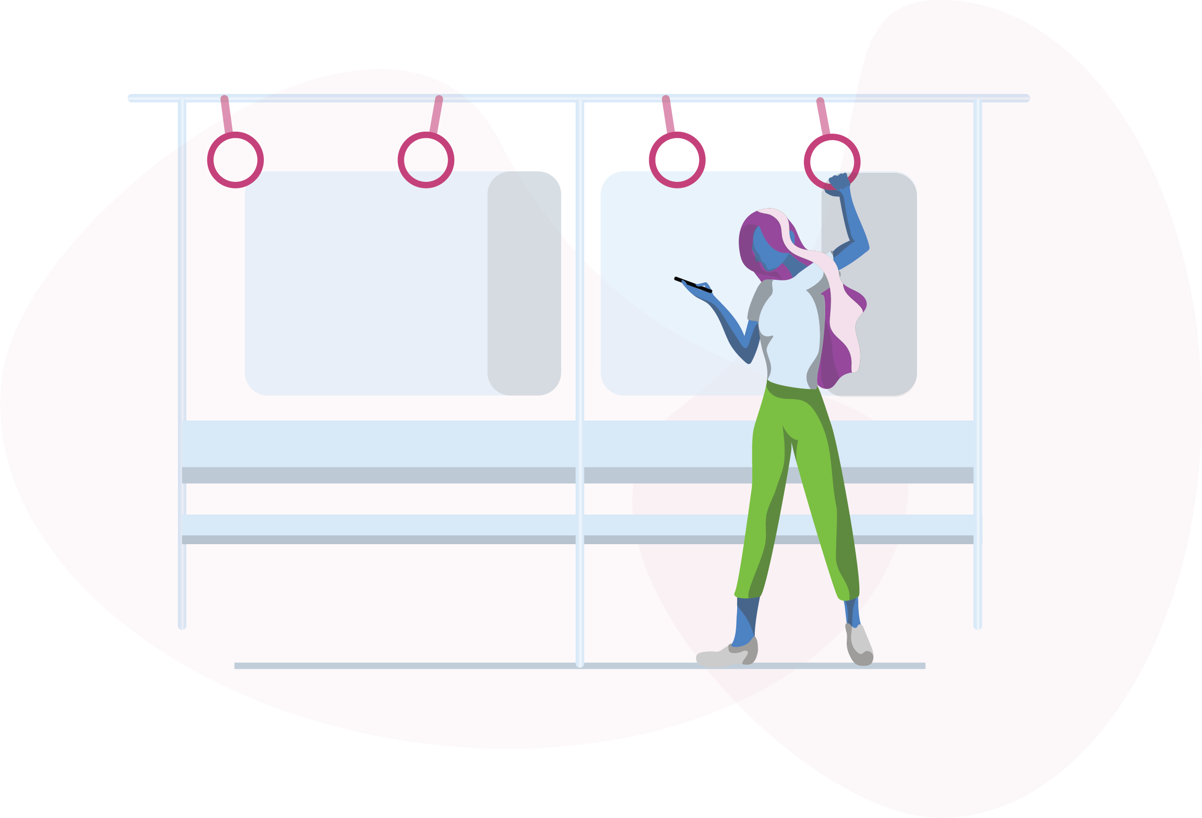 Tranzitup Loyalty Platform – rider rewards illustration